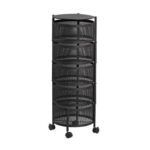 5 Layer Round Shape Kitchen Rack - Image 2