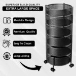 6 Layer Round Shape Kitchen Rack - Image 7