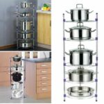 Super Pot Stand 5 Layer Kitchen Pot Organizer - Image 2