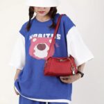 Gelory Casual Travel Waterproof Messenger Bag Trendy Red - Image 2