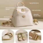 2026 New Hot Women's Backpacks Designer High Quality Soft Nylon Simple Fashion - Image 2