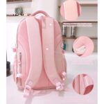 Cute Casual Premium Kids School Backpack (Pink) - Image 2