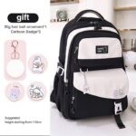 Cute Casual Premium Kids School Backpack (Black)