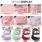 Cute Casual Premium Kids School Backpack (Mint Green) - Image 4
