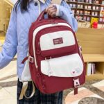 Cute Casual Premium Kids School Backpack (Red) - Image 3