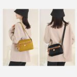 Nylon Fashion Cross-body Bag Lightweight Portable Shoulder Bag(Royal blue color) - Image 4