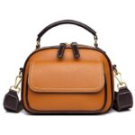 New Sac a Main Women Handbag soft small Shoulder Pu Leather Tote Hand Bags for Ladies YELLOW - Image 2