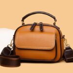 New Sac a Main Women Handbag soft small Shoulder Pu Leather Tote Hand Bags for Ladies YELLOW