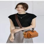 New Sac a Main Women Handbag soft small Shoulder Pu Leather Tote Hand Bags for Ladies YELLOW - Image 3