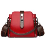 High-quality Messenger Bags For Women Luxury Crossbody Shoulder Bags Female Red