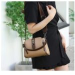 High-quality Messenger Bags For Women Luxury Crossbody Shoulder Bags Female khaki - Image 3