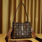Luxury Large Capacity Bucket Shoulder Bag for - Image 2