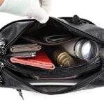 Stylish Practical Large Capacity Crossbody Bag (Black) - Image 2