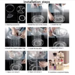 360 Rotating Cosmetic Organizer - Image 2