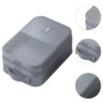 Waterproof Shoe Bags for Travel Bag for Packing Portable Shoe Cubes (Grey) - Image 4