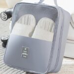 Waterproof Shoe Bags for Travel Bag for Packing Portable Shoe Cubes (Grey) - Image 3