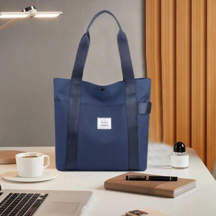 Fashion Shopping Bag ( blue color )