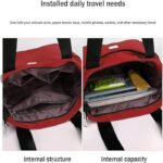 Fashion Shopping Bag ( maroon color ) - Image 4