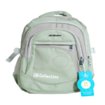 Unisex Waterproof School Backpack – Lightweight (Sage Green)