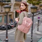 New leisure nylon ladies CHINA Bagpack pink - Image 3