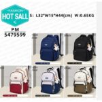 Middle School, High School, and College Students' Schoolbags Stain-Resistant Backpacks (Royel Blue) - Image 3