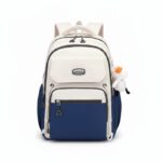Middle School, High School, and College Students' Schoolbags Stain-Resistant Backpacks (Blue)