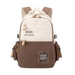 Schoolbags, College ' Cute Large-Capacity Backpacks, Simple Casual Backpacks(khaki ) - Image 2