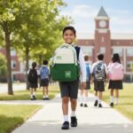 Schoolbags, College ' Cute Large-Capacity Backpacks, Simple Casual Backpacks(Green) - Image 3