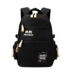 Schoolbags, College ' Cute Large-Capacity Backpacks, Simple Casual Backpacks(Black) - Image 3