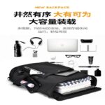 Large Capacity College & Travel Backpack (Black) - Image 3