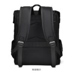 Large Capacity College & Travel Backpack (Black) - Image 4