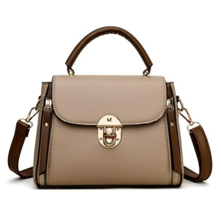 Fashion Shoulder For Women Ladies Crossbody Hand Bags Luxury Purses And Handbags New (Khaki