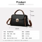 Fashion Shoulder For Women Ladies Crossbody Hand Bags Luxury Purses And Handbags New (Black) - Image 5
